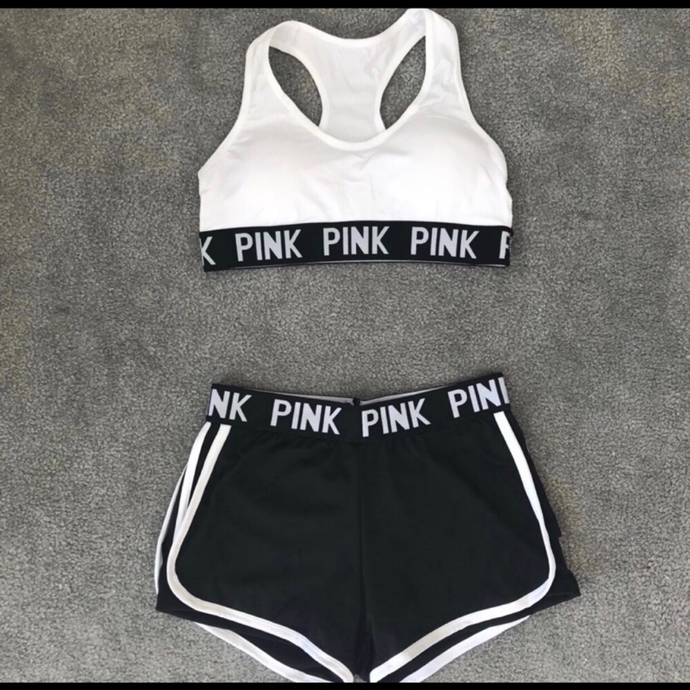 🦋Sports brallete nd sports shorts small🦋